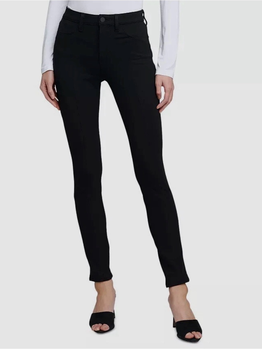 L’AGENCE Joetta High Rise Skinny Pants – Black – Size 26